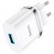 Зарядний пристрій 220 В 2 USB з кабелем 2.4 A USB &mdash; Micro USB Hoco N1 Speedy Білий 49954 фото 3