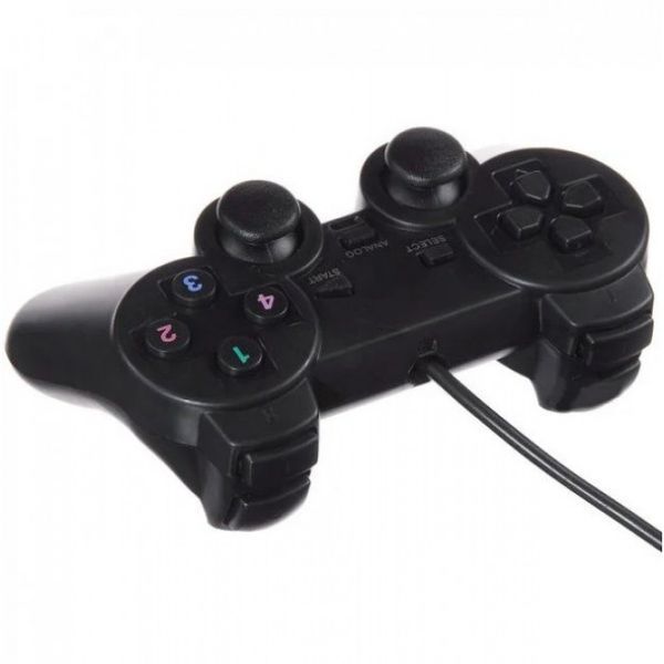 USB-джойстик для ПК PC GamePad DualShock вібро DJ-208 47669 фото