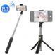 Селфі палиця штатив тринога для телефона Bluetooth з пультом Selfie Stick K07 Чорний 47755 фото 5