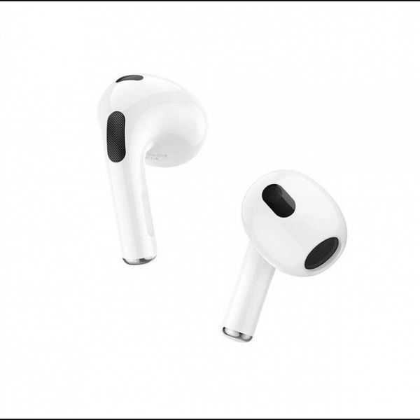 Бездротові Bluetooth-навушники вкладки BOROFONE BW13 TWS із зарядним кейсом Білий 51856 фото