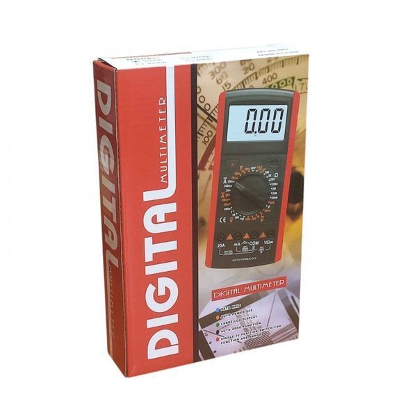 Цифровий професійний мультиметр DT-9205A-1 тестер вольтметр 52933 фото