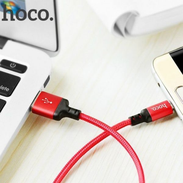 Кабель USB - Micro USB HOCO X14 Times speed 1.7A Красный 49409 фото