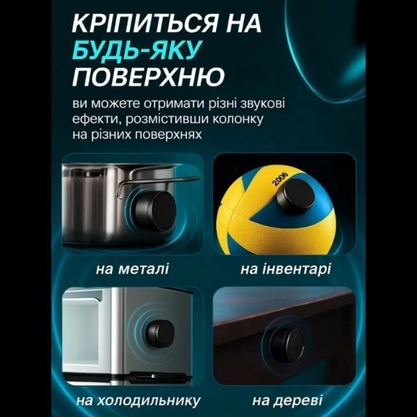 Віброскавка бездротова Hummingbird Mini, Bluetooth 5.3, TWS, 3W, Чорна 53364 фото