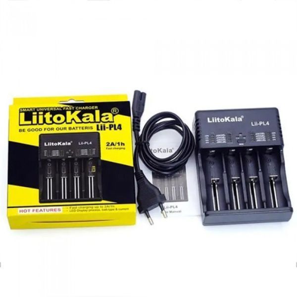 Зарядний пристрій LiitoKala Lii-PL4 для 4x акумуляторів АА/ААА/18650/26650/21700 51213 фото