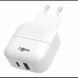 Зарядний пристрій 30 W USB + Type-C IMS-C3004 блок живлення Білий 53176 фото 1