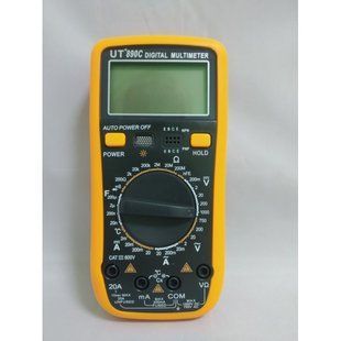 Цифровой Профессиональный мультиметр UT890C тестер вольтметр + термопара 46598 фото