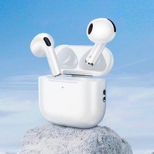 Бездротові навушники вкладки Bluetooth HOCO EW78 із зарядним кейсом Білі 53536 фото