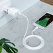 Мережевий зарядний пристрій Hoco N4 Aspiring 2 USB 2.4 A Type-C Білий 51079 фото 7