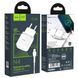 Мережевий зарядний пристрій Hoco N4 Aspiring 2 USB 2.4 A Type-C Білий 51079 фото 1