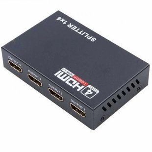 HDMI-розгалужувач на 4 порти HDMI SPLITTER 1 in 4 51786 фото
