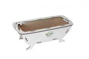 Деревянная ванночка для кукол Дерево Белый (46531) 46531 фото