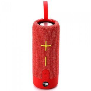 Портативна Bluetooth-колонка TG619C USB/TF з ремінцем Червона 51562 фото
